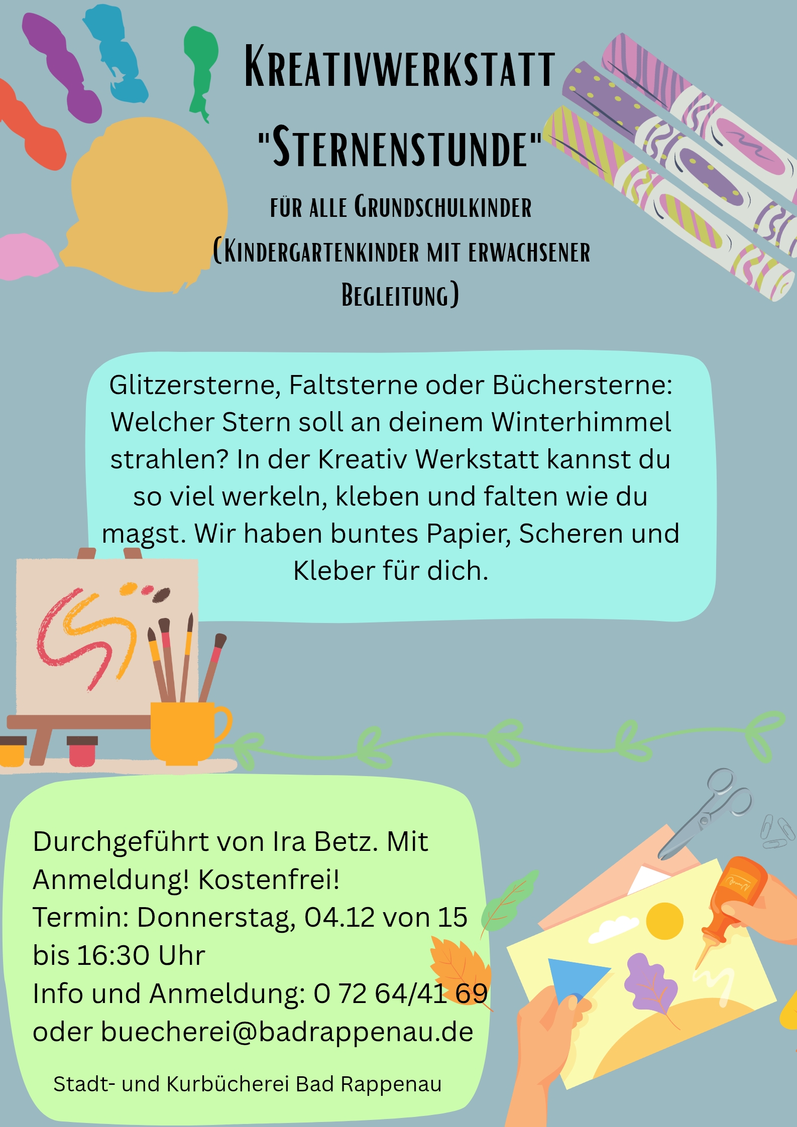 Poster Kreativwerkstatt