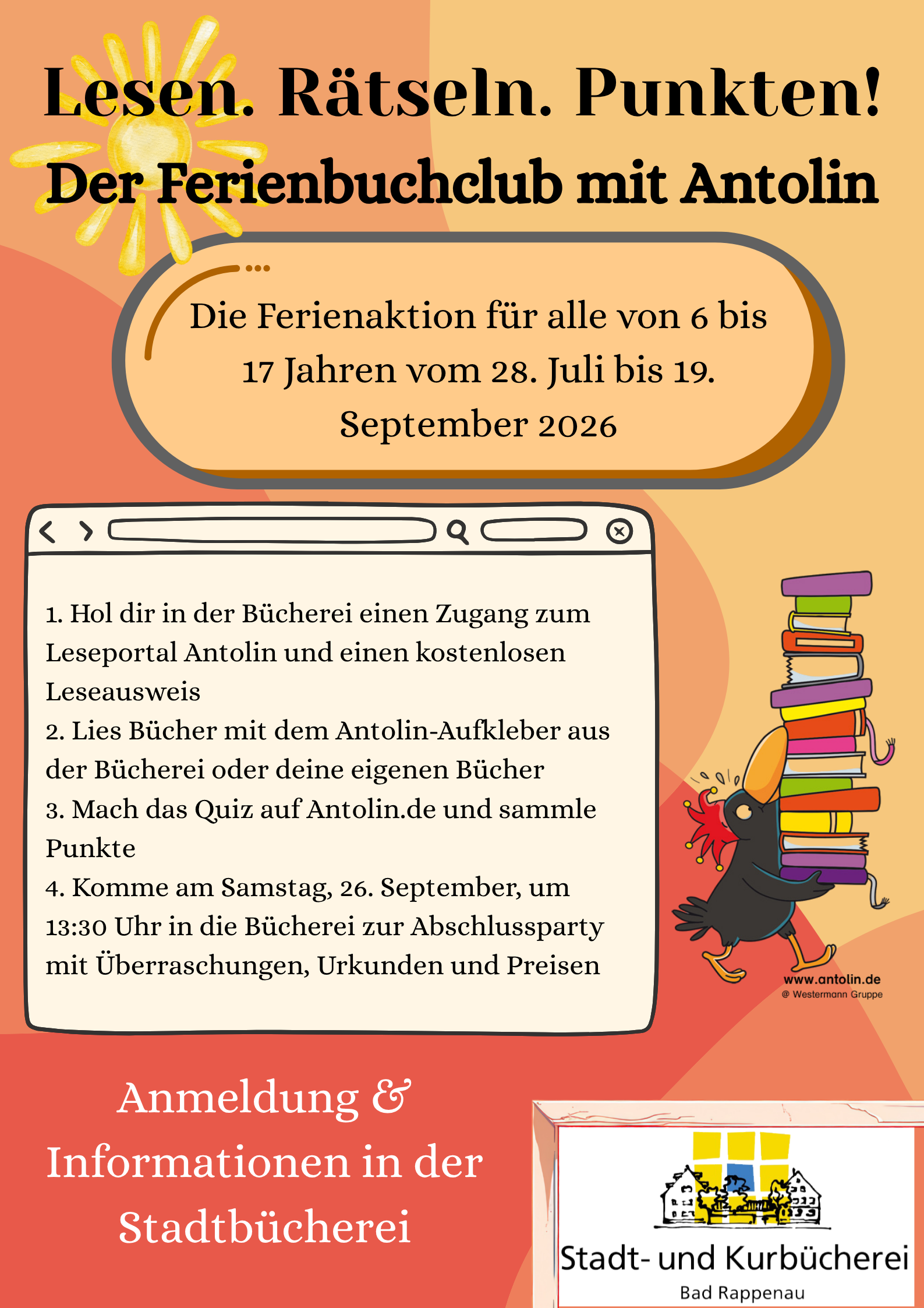 Poster Sommerleseclub